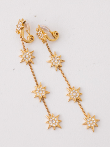 ADER. bijoux STAR long earring