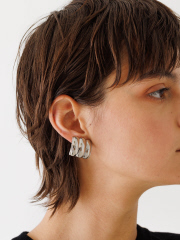 DESIGNWORKS (Ladie's) - IRIS47 rib earring