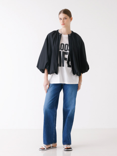 【KATHARINE HAMNETT /キャサリンハムネット 】SLOGAN BIG TEE CHOOSE LIFEロゴTシャツ