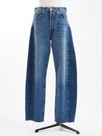 AGOLDE LUNA PIECED JEAN split