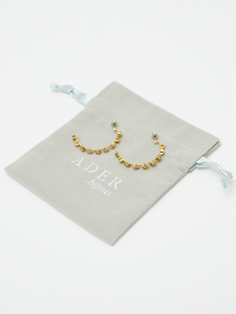 ADER. bijoux TINY STAR hoop pierce