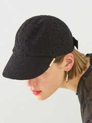 デザインワークス (レディース)
【ENTWURFEIN/エントワフェイン 】COLLETTE CAP　レースキャップ