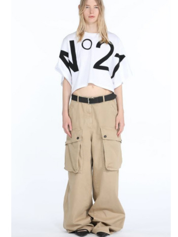 【 N゜21/ヌメロヴェントゥーノ】 BIGロゴショートTシャツ
