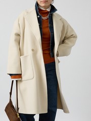 N゜21/ヌメロヴェントゥーノ】ダブルブレスト ピーコート｜OUTLET