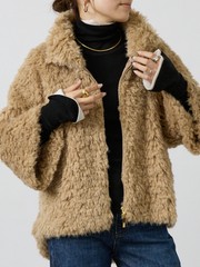 プラッシュボアコクーンブルゾン｜DESIGNWORKS / デザインワークス