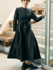 麻混3WAYウエストリボンワンピース｜Rouge vif la cle / ルージュ