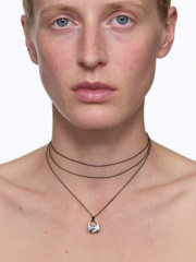 【MARIA BLACK/マリアブラック 】Weekender Flash Necklac コードネックレス