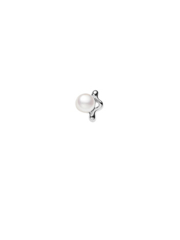 【MARIA BLACK/マリアブラック 】 Shibuya Ichi Stud Pierced Earring - Silver　ピアス　片耳【予約】