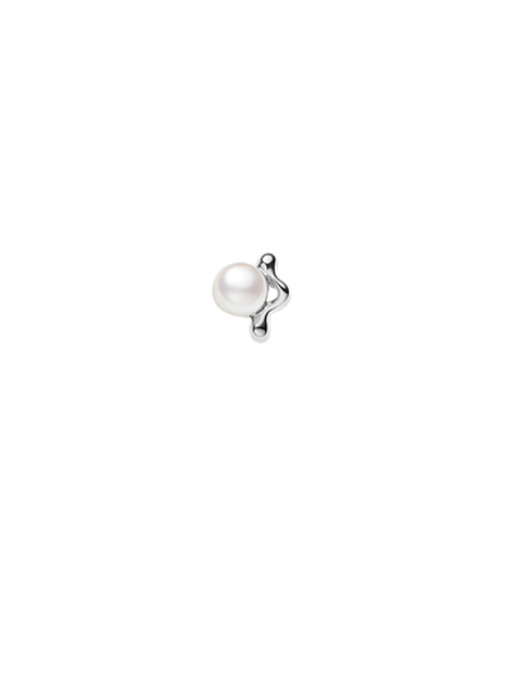 【MARIA BLACK/マリアブラック 】 Shibuya Ichi Stud Pierced Earring - Silver ピアス 片耳【予約】