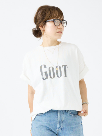 【REMI ELIEF/レミレリーフ】 16/-天竺 GOOTプリントTシャツ【予約】