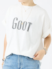 【REMI ELIEF/レミレリーフ】 16/-天竺 GOOTプリントTシャツ