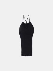 デザインワークス (レディース)
【HAKUJI/ハクジ】Wool rib bra camisole　リブキャミソール