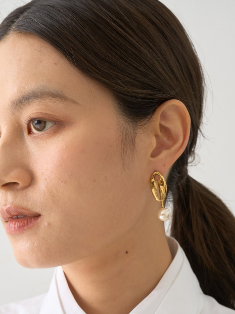 【ADER.bijoux/アデルビジュー】EPARS pearl pierce ピアス【予約】