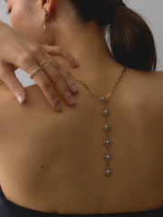 【ADER.bijoux/アデルビジュー】STAR raliet ラリエット ネックレス