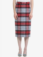 N゜21/ヌメロヴェントゥーノ】チェックタイトスカート｜DESIGNWORKS