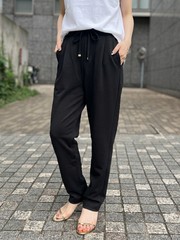 一部店舗限定】【追加】アクアジャージテーパードパンツ｜OUTLET