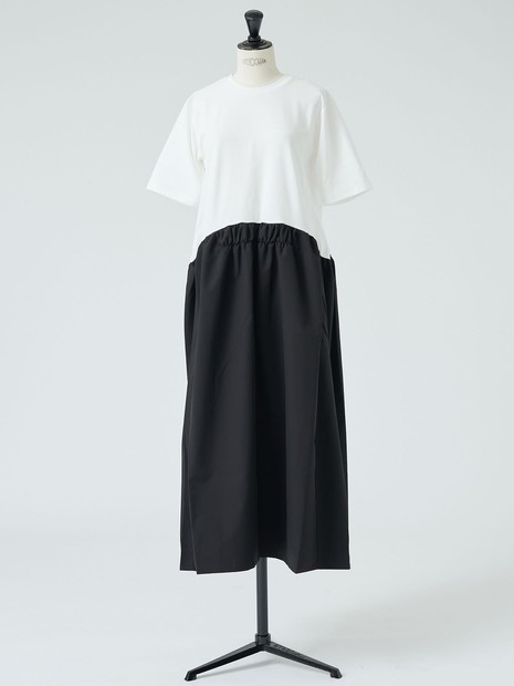 一部店舗限定】布帛コンビワンピース｜DESIGNWORKS / デザインワークス