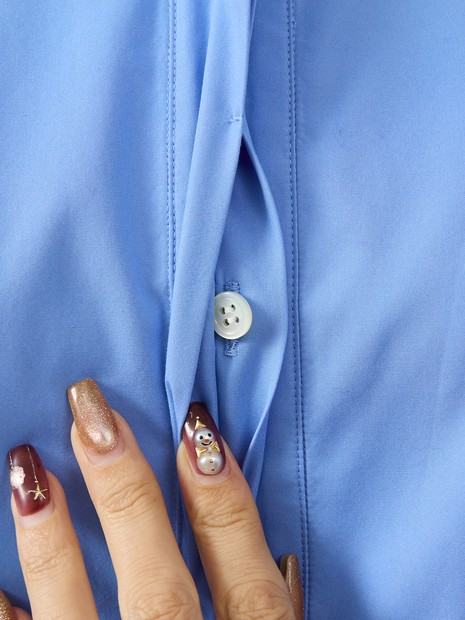 スタンドカラーロングシャツ【予約】｜DESIGNWORKS / デザインワークス