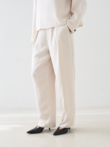 【セットアップ対応】グレーステーパードパンツ