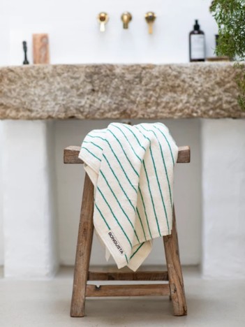 【BONGUSTA/ボングスタ】NARAM タオル 50×80 ストライプ