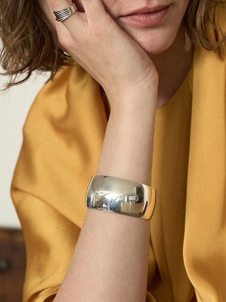 quip queint /クイップ クエイント】 organic curve bangle カーブ