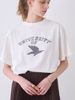 【REMI RELIEF / レミレリーフ】別注ロゴTシャツ LW加工(UNIVERSITY)
