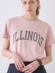 【REMI RELIEF / レミレリーフ】別注ロゴTシャツ LW加工 (ILLINOIS)