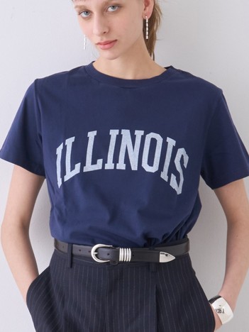 【REMI RELIEF / レミレリーフ】ロゴTシャツ LW加工 (ILLINOIS)