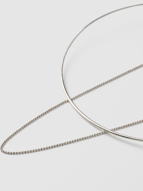 wePERM/ウィパーマ】Neat Link Chorker 1.5mm ネックレス付き 