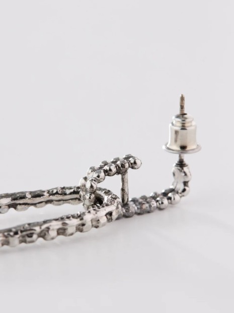 ADER.bijoux/アデルビジュー】 CUTSTEEL sparkle pierce ピアス