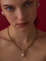 ADER.bijoux/アデルビジュー】TINY STAR grigri 2way short necklace