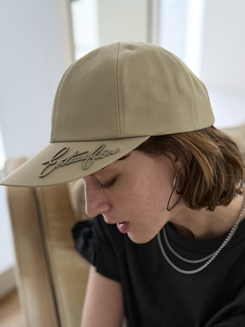 【ENTWURFEIN/エントワフェイン】EE Cap　ロゴキャップ