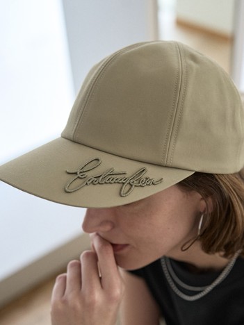 【ENTWURFEIN/エントワフェイン】EE Cap　ロゴキャップ