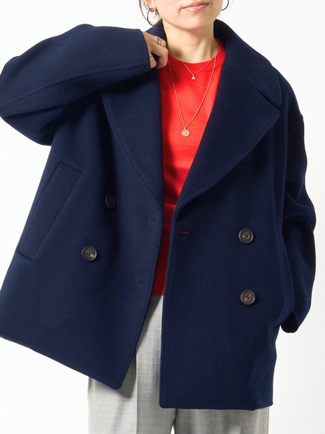 DESIGNWORKS　ウールロングコート(定価約10万円) Super120ウールPコート【予約】｜DESIGNWORKS / デザインワークス