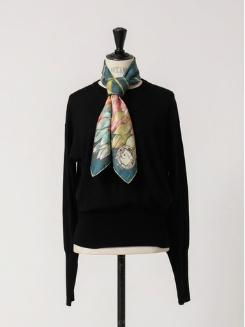 【SWASH LONDON /スウォッシュロンドン】Garden Act　シルクスカーフ