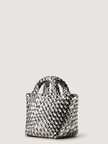 【NAGHEDI /ナゲディ】【新作】St. Barths Petit Tote Double Weave Metallic