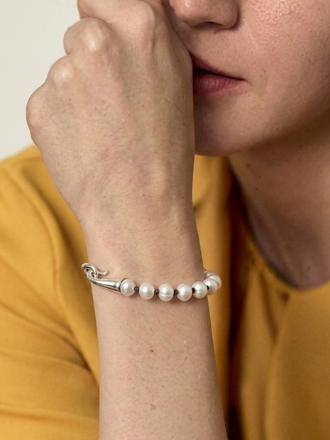 TEINTE/タント】CALLA WHITE PEARL BANGLE パールバングル【予約
