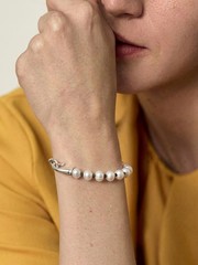 TEINTE/タント】CALLA WHITE PEARL BANGLE パールバングル