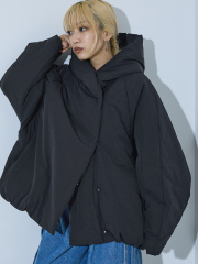 マフラー付きグログランダウン｜OUTLET / アウトレット