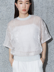 【セットアップ着用可】シャイン リンクル Ｔシャツ