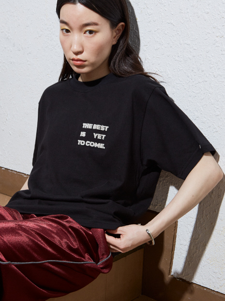 刺繍 ロゴ Tシャツ【予約】