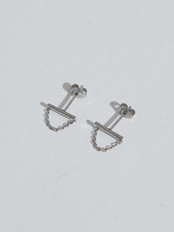 プチチェーンピアス