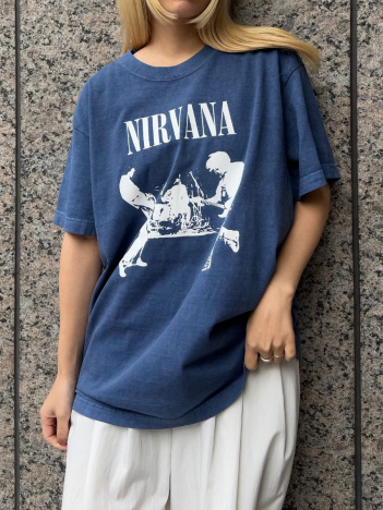 【GOOD ROCK SPEED】NIRVANA   プリント / 半袖Tシャツ