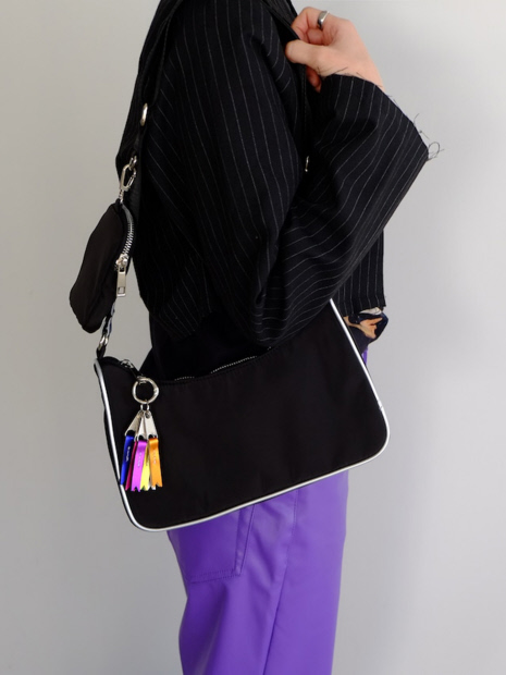 【cheek】square shoulder スクエア ショルダーバッグ