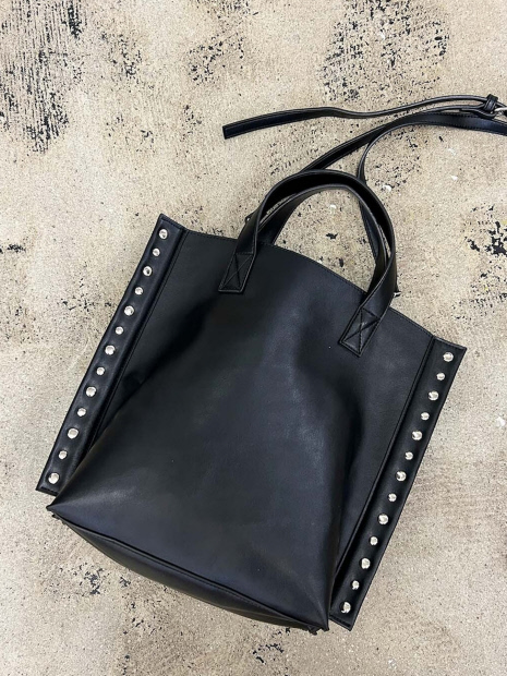 【cheek】rivet 2way tote 2WAY スタッズ トートバッグ