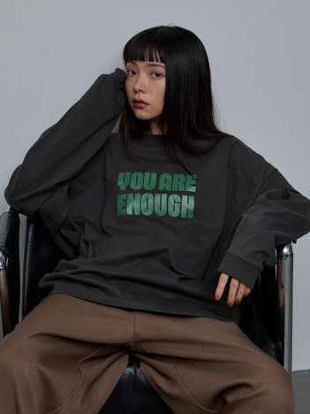 NOMINE - オーバーシルエット ロゴ ロンT