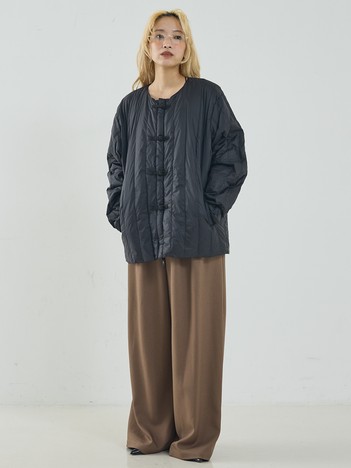 【TAION】ジャパンスペシャル チャイナボタン リバーシブル ダウンジャケット / ブルゾン