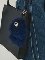 COSY】ベビーアルパカファー ベアーキーリング/バッグチャーム｜NOMINE