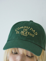 【LY】Garabato cap　落書き風 刺繍 ロゴ キャップ
