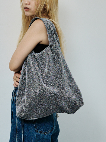 【AT CREATION】ラメ トートバッグ